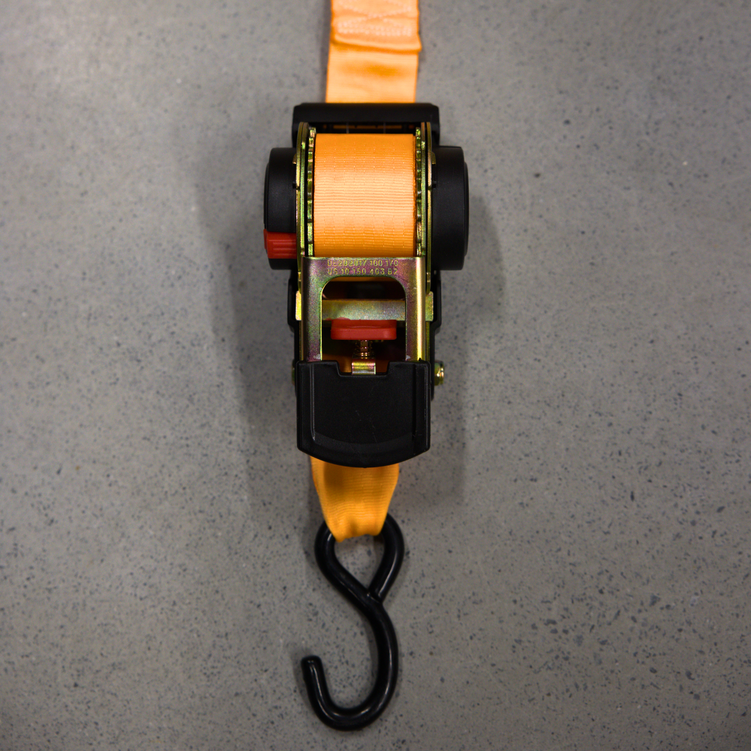 5x Pack of 4.5m Retractable Tie Downs